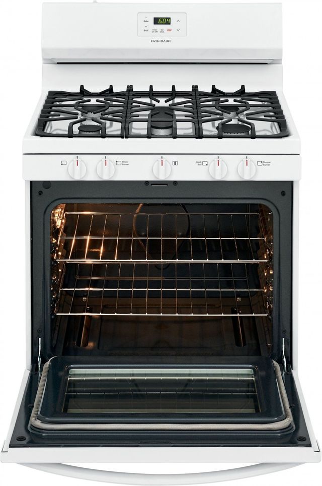Frigidaire® 30" White Free Standing Gas Range-1