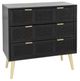 A & B Home Black Cabinet-0