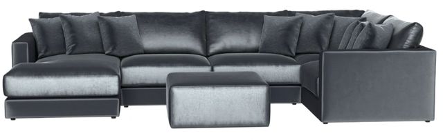 Jackson Furniture Remington 6-Piece Slate U-Shape Sectional and Chaise-4