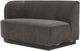 Moe's Home Collection Yoon Anthracite Left 2 Seat Sofa-1