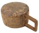 A & B Home Brown Antique Bowl With Handle-5