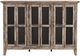 Jofran Inc. Rustic Shores Gray Wash 6-Door High Accent Cabinet-1