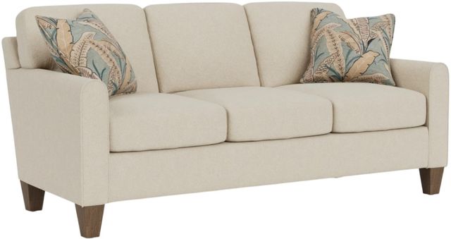 Flexsteel® Customizable Moxy Square Cushion with Rounded Mailbox Arm Sofa-0
