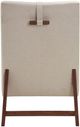 Moe's Home Collection Asta Sand/Walnut Chair-3