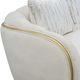 Michael Amini® Scotts Square Light Champagne Sofa-3