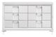 Elements International Twenty Nine White Youth Dresser-0