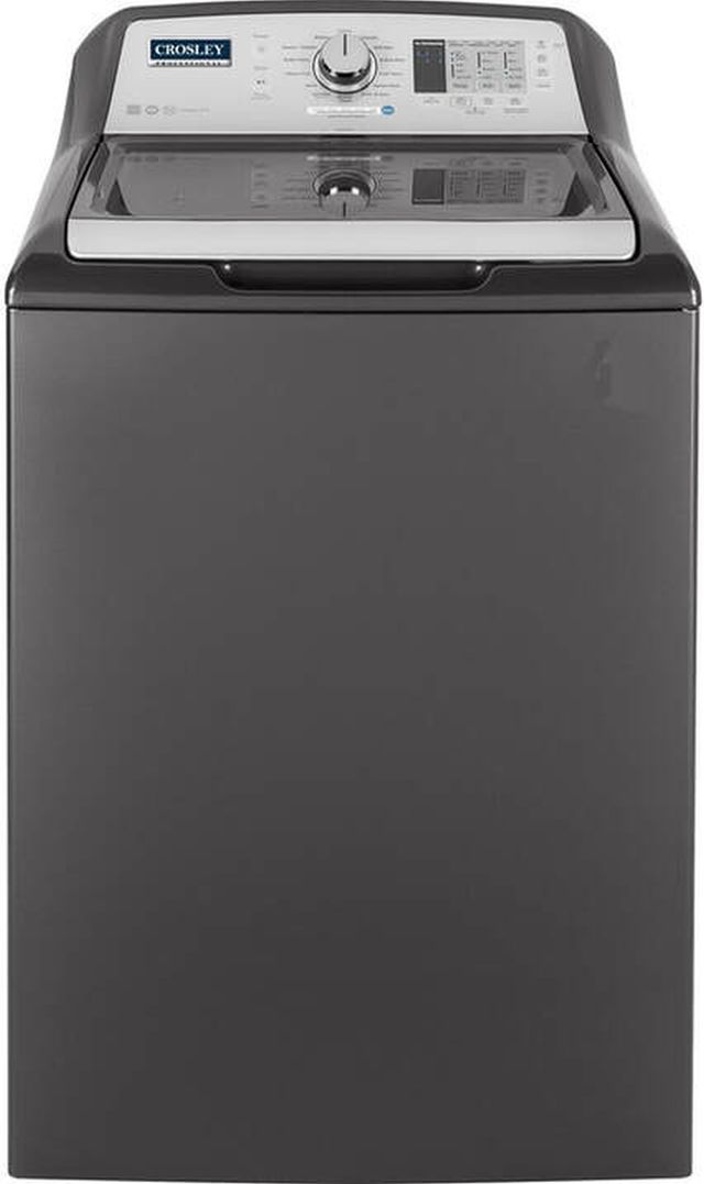 Crosley Professional® 4.5 Cu. Ft. Diamond Gray Top Load Washer-0