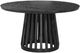 Bassett Mirror Mateo Cerused Black Dining Table-0