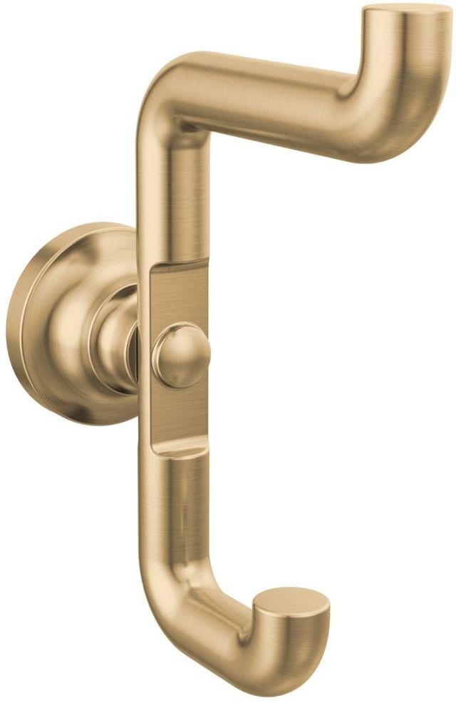 Delta Saylor® Champagne Bronze Double Robe Hook-0