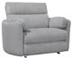 Parker House® Radius Mega Gray Extra Wide Glider Power Recliner-0