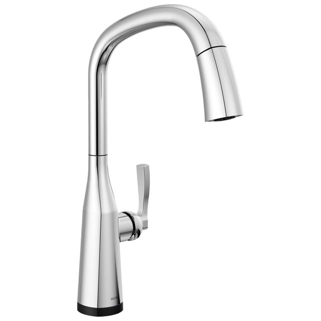 Delta Stryke® Lumicoat® Chrome Touch2O® Kitchen Faucet with Voice -0