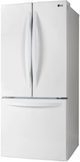 LG 21.8 Cu. Ft. White French Door Refrigerator-1