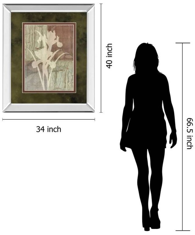 Classy Art Iris Silhouette by Various Wall Art-2