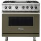 Viking® 5 Series 36'' Martini Pro Style Dual Fuel Range with Griddle-0