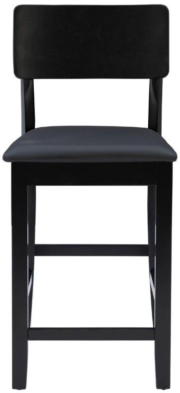 Linon Torino Black Counter Stool-3
