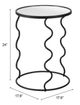 Zuo® Modern Bastia Black Side Table-4