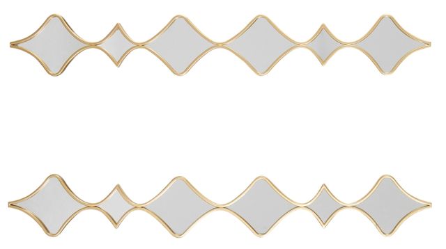 Signature Design by Ashley® Harriswood 2-Piece Gold Accent Mirror Set-2