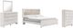 Signature Design by Ashley® Altyra 4-Piece White King Panel Bookcase Bed Set-0