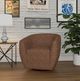 Emerald Home Vega Spice Swivel Chair-1