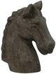 StyleCraft Natural Native Horse Table Top Carved Sculpture-0