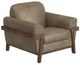 International Furniture Direct Loft Gray/Brown Accent Chair-0