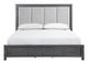 New Classic® Home Furnishings Odessa Gray Queen Bed-1