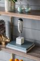 A & B Home Silver Face Sculpture-5