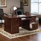 Sauder® Palladia® Select Cherry Executive Desk-4