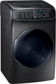 Samsung 7.5 Cu.ft Black Stainless Steel Front Load Electric Dryer-2