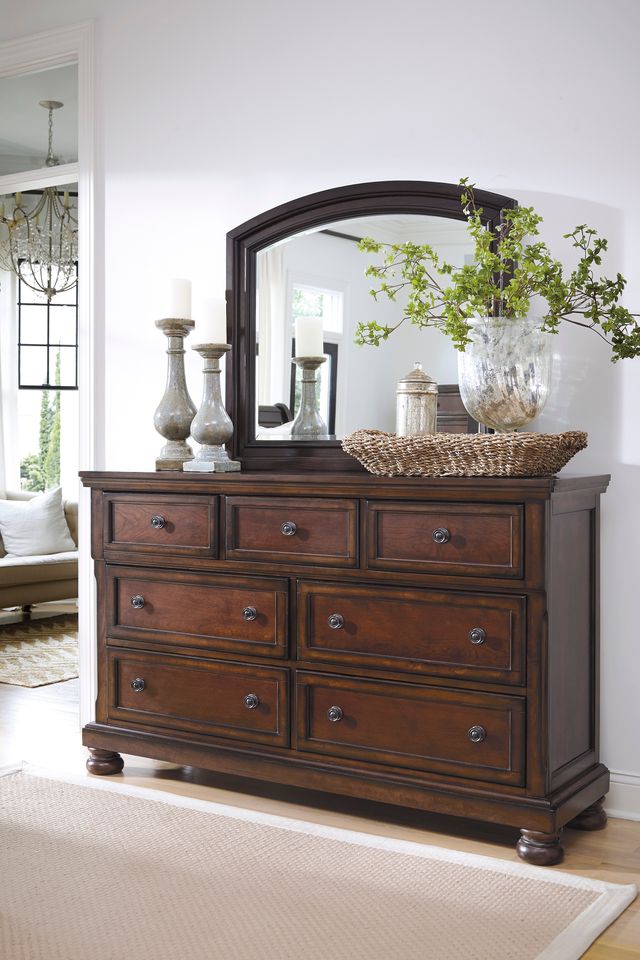 Millennium® By Ashley Porter Rustic Brown Dresser-1