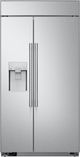 SKS 42" 25.6 Cu. Ft. Stainless Steel Built-In Side-By-Side Refrigerator-1