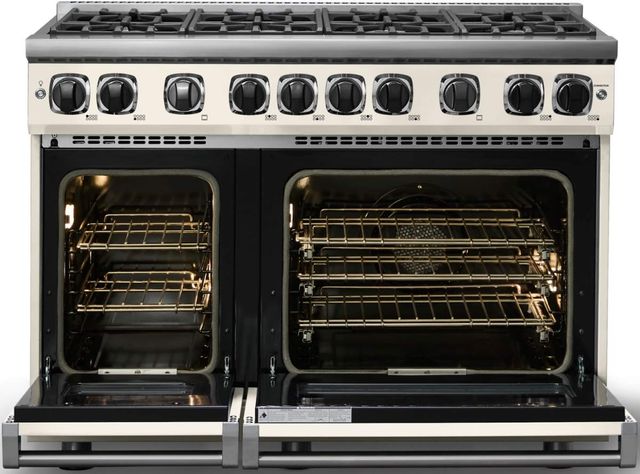 Viking® 7 Series 48'' Pure White Pro Style Gas Range-1