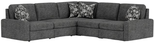 Flexsteel® Customizable Sky 5-Piece Fabric Sectional-3