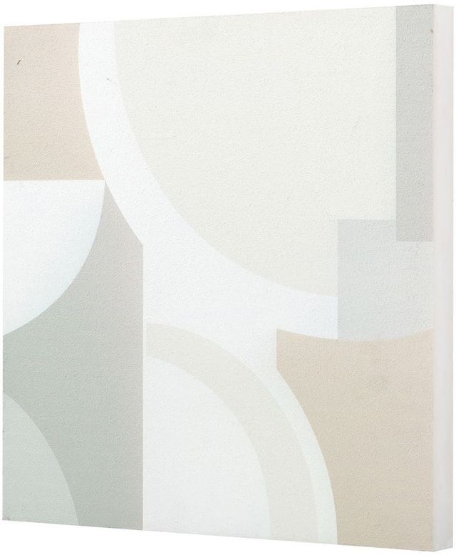Moe's Home Collection Affinity I Beige/Gray Print-1