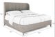 A.R.T. Furniture® Vault Mink Upholstered California King Shelter Panel Bed-4