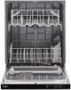 Whirlpool® 24" Black Built In Dishwasher with Boost Cycle and Triple Filtration Wash-1