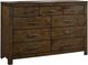 Crown Mark Curtis Brown Dresser-0