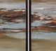 Crestview Collection Mossy 2-Piece Off-White/Red Wall Art Set-1