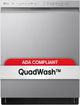 LG 24" Stainless Steel Smart Wi-Fi Enabled Built In Dishwasher with QuadWash™-2