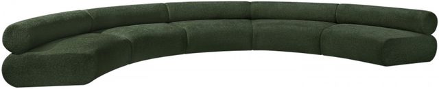 Meridian Furniture Bale 5-Piece Green Modular Sectional-0