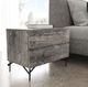 VIG Furniture Nova Domus Aria Matte Gray Nightstand-1
