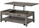 Bernards Hartford Gray Cocktail Table with Lift Top-1
