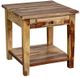 Porter International Designs Tahoe Natural End Table-0