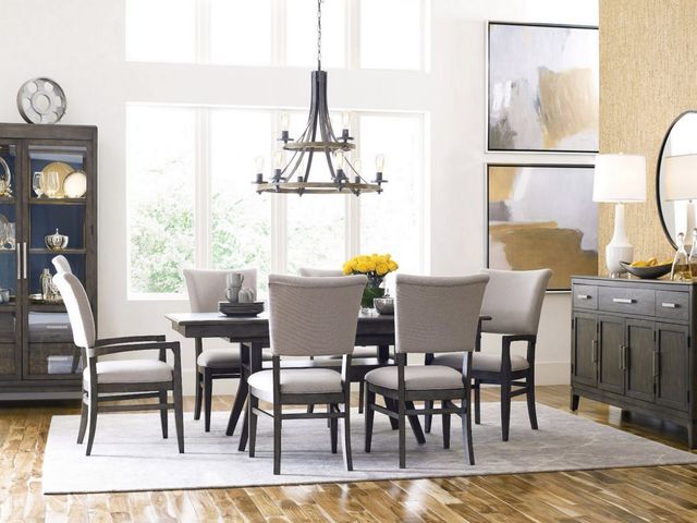 Kincaid® Cascade Dillon Gray Trestle Dining Table-3