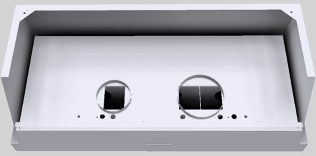 Vent-A-Hood® Designer Series 54" White Wall Mounted Range Hood-1