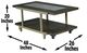 Steve Silver Co. Terrell 3-Piece Smoky Brown Occasional Table Set-2