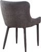 TOV Furniture Draco Grey Velvet Chair-3