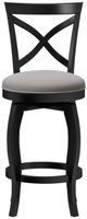 HH2 Home Ellendale Black Swivel Counter Stool-1