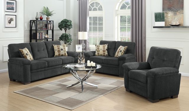 Coaster® Fairbairn Charcoal Chair-3