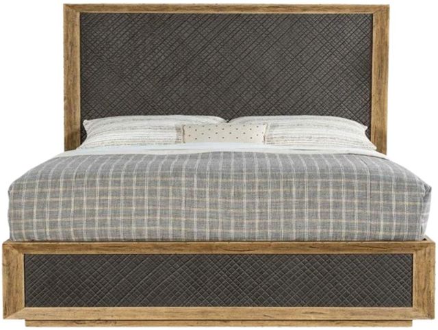Hooker® Furniture Big Sky Charcoal/Vintage Natural California King Panel Bed-2